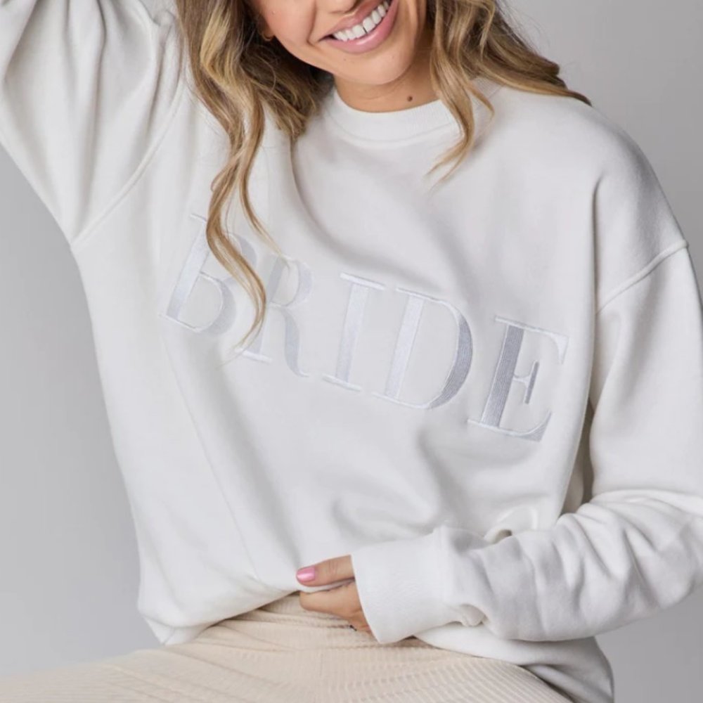 Six Stories BRIDE Sweatshirt and Sweatpants SET MEDIUM